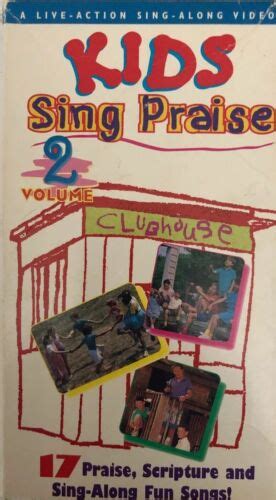 Kids Sing Praise Vol.2(VHS)Brentwood Kids EDUCATIONAL-TESTED-RARE VINTAGE-SHIP24 | eBay