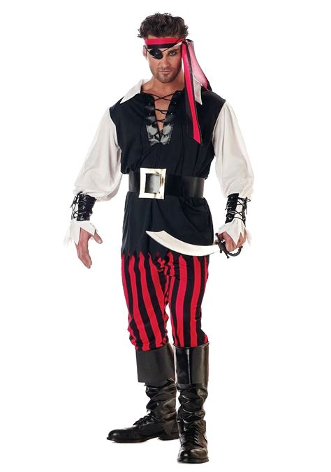 Mens Cutthroat Pirate Costume - Adult Pirate Halloween Costumes