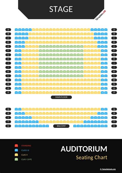 19 Great Seating Chart Templates (Wedding, Classroom + more)