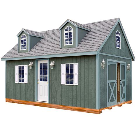 Have a question about Best Barns Arlington 12 ft. x 20 ft. Wood Storage ...