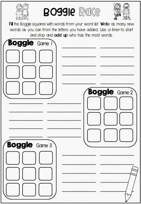 Boggle Printable - Printable Word Searches