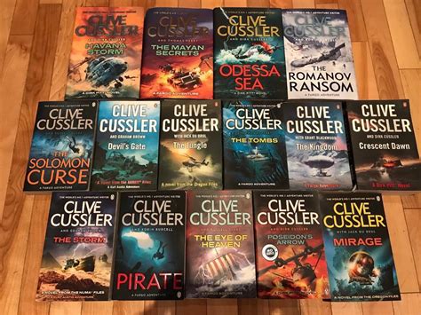 Clive Cussler books. | in Northfleet, Kent | Gumtree