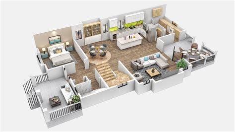 Residential 2D & 3D Floor Plans| Halo Renders