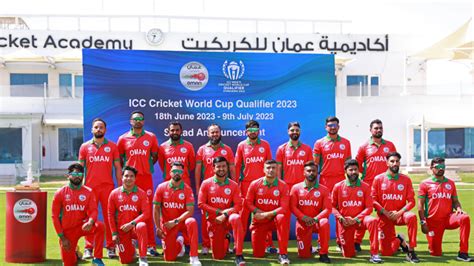 Oman name provisional squad for 2023 Cricket World Cup Qualifier