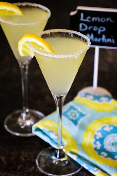 Lemon Drop Martini Recipe - Grumpy's Honeybunch