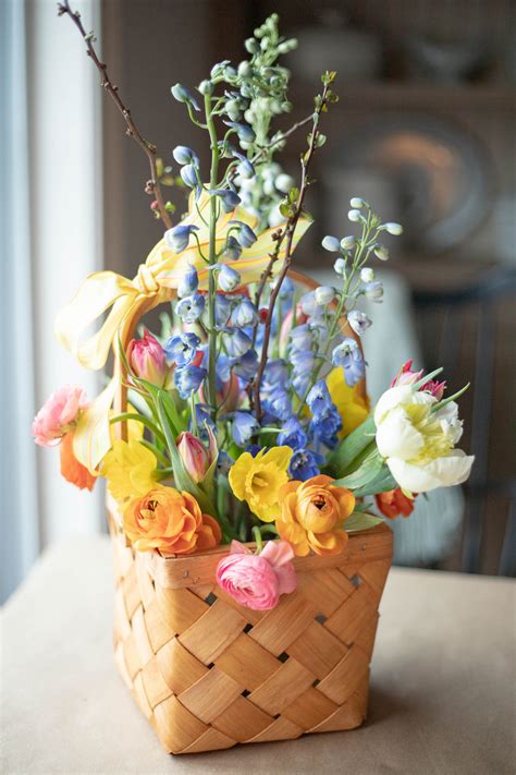 May Day Baskets with Grocery Store Flowers — WONDERFUL LIFE FARM