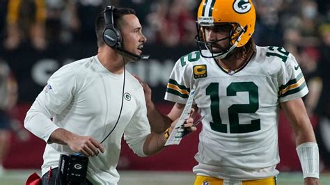 In Three Unique Words, Matt LaFleur Shuts Questions On Aaron Rodgers ...