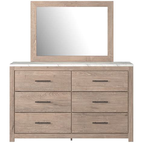 Signature Design by Ashley Senniberg Dresser & Bedroom Mirror | A1 ...