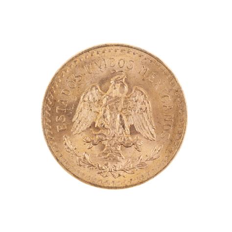 50 Pesos Mexican Gold Coin | Witherell's Auction House