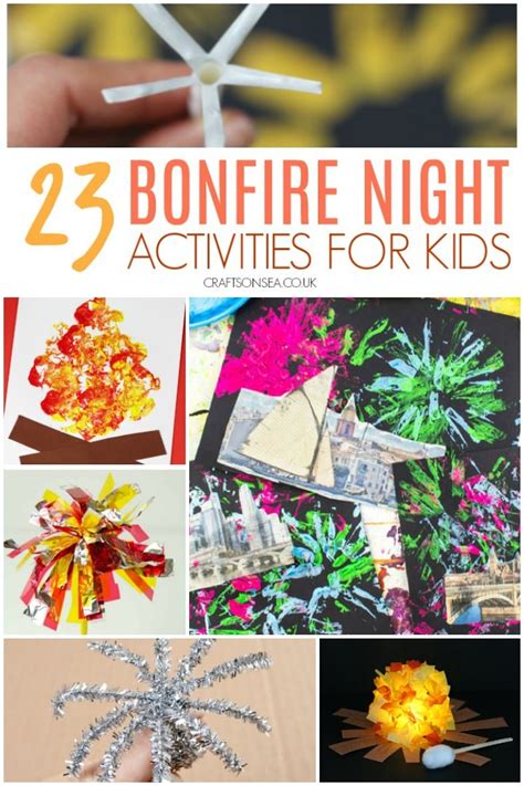 Bonfire Night Crafts and Activities: 23 Fun Ideas For Kids - Crafts on Sea