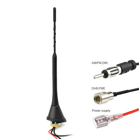 Dab Antenna For Digital Car Radio Dab + And Analogue Am/fm Fm/am Radio ...