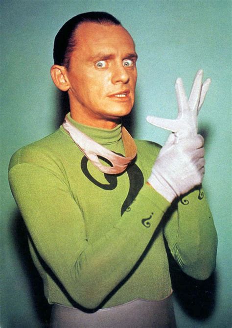 Frank Gorshin as The Riddler | Batman tv show, Riddler, Batman tv series