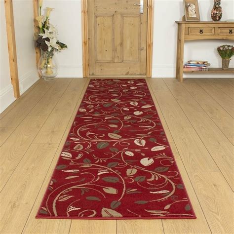 Mercury Row Angelina Tufted Red Hallway Runner Rug & Reviews | Wayfair.co.uk