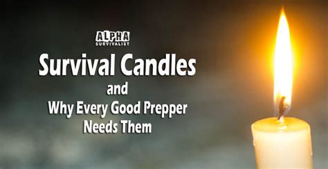 Survival Candles | Alpha Survivalist