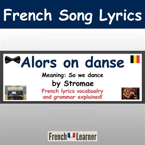 Alors on Danse – Stromae (French Lyrics English Translation)