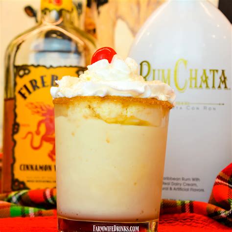 Cinnamon Toast Crunch Milkshake - Fireball Rumchata Frozen Cocktail