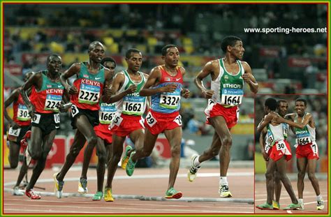 Haile GEBRSELASSIE - 6th in the 10,000m at the 2008 Olympic Games. - Ethiopia