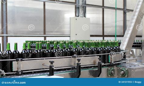 Bottling plant stock image. Image of machine, empty, mechanism - 34101955