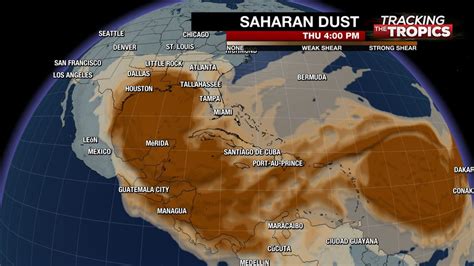 Tracking the Tropics: Saharan dust limiting tropical activity for near ...