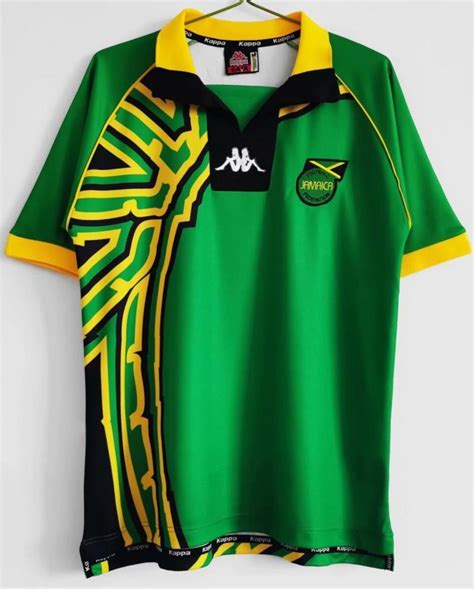 Jamaica retro soccer jersey WC98 – Jaraguar