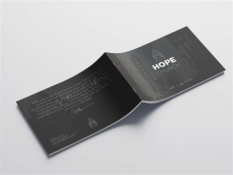 Church brochure design and layout on Behance