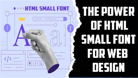 HTML Small Font - Enhancing Web Typography