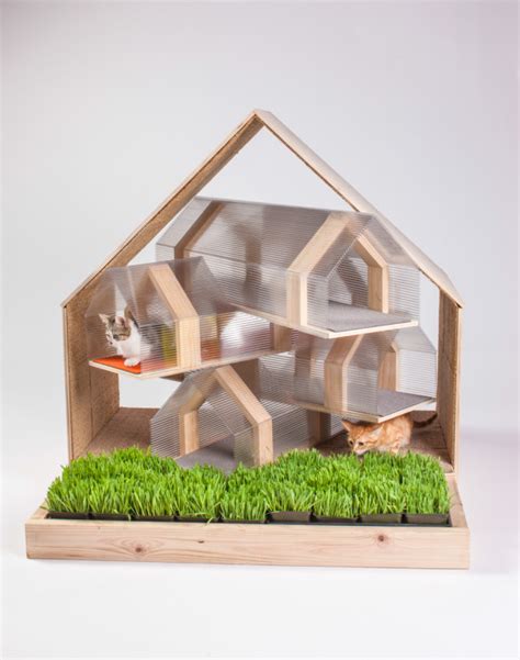 Inspired Outdoor Cat Shelters by Architects for Animals - Design Milk