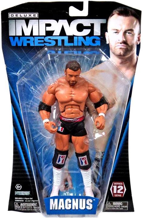 TNA Wrestling Deluxe Impact Series 12 Magnus Action Figure Jakks ...