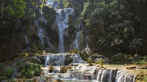 Kuang Xi Falls | The Kuang Si Falls meander over dozens of s… | Flickr