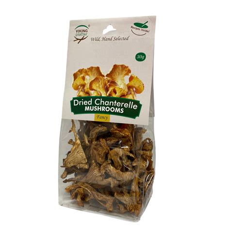 Mushroom - Chanterelle Dried (30gm) Packet