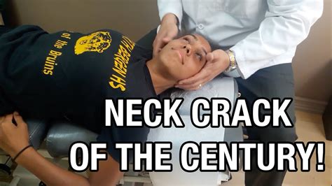 Neck Crack of the Century! - YouTube