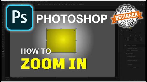 Photoshop How To Zoom In Tutorial - YouTube