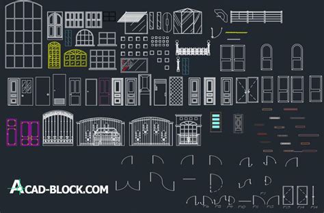 Free CAD Blocks - Autocad blocks free download | Biblicad DWG