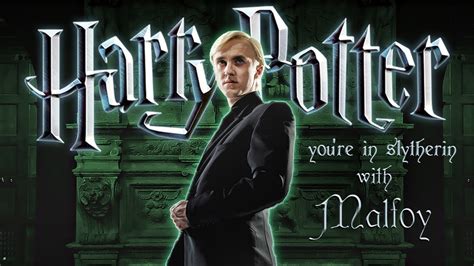 You're in Slytherin with Draco Malfoy 🐍 Ambience + Dialogue [ASMR POV] Harry Potter Hogwarts ...