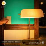 SYLVANIA LED Reduced Eye Strain Light Bulb, A19, 8W, 2700K, Dimmable, Soft White, 4 Pack ...