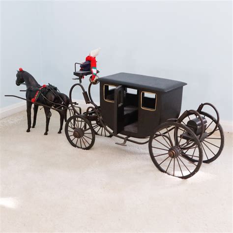 Horse Drawn Coach Replica from Closson's | EBTH