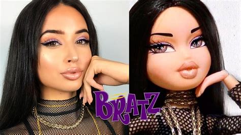 BRATZ DOLL MAKE-UP - YouTube