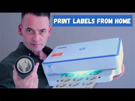 How to print labels at home using Avery and a HP Inkjet printer Simple! Make candle labels at ...