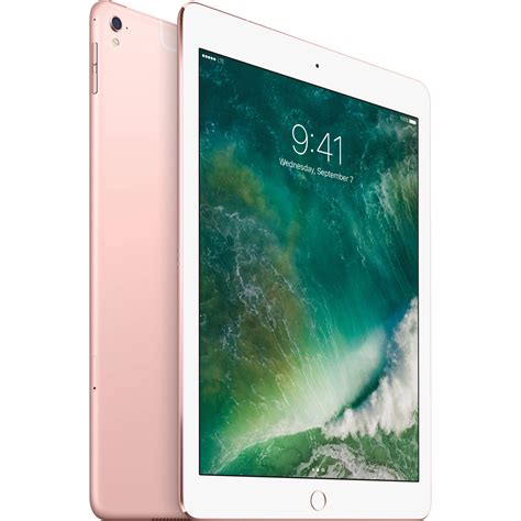 Apple 9.7" iPad Pro (32GB, Wi-Fi + 4G LTE, Rose Gold) MLYJ2LL/A