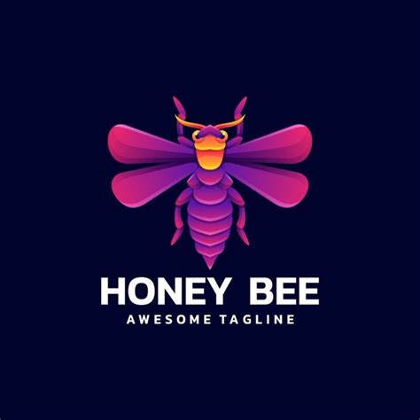 Honey Bee Logo Template