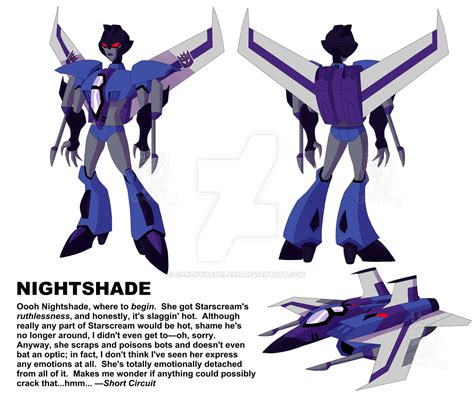 Transformers Animated - Nightshade by CandyChameleon on DeviantArt