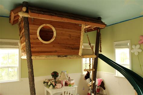treehouse bed | Treehouse loft bed, House bunk bed, Tree house bed