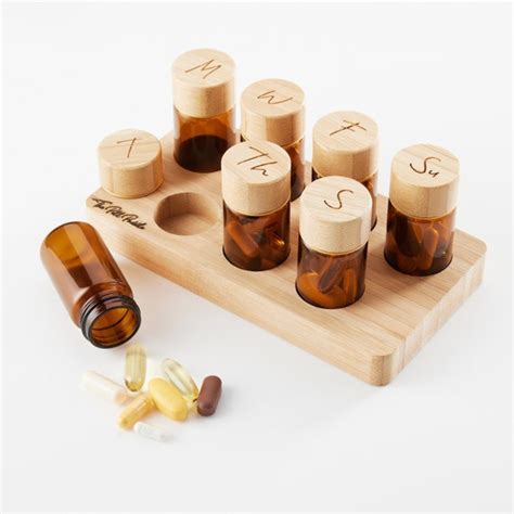 7 Day Pill Organiser Pill Containers Kitchen Counter Pill - Etsy