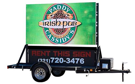 Mobile Sign Rental, electronic LED sign rental, Billboard Rental, Mobile LED Sign Rental, Mobile ...