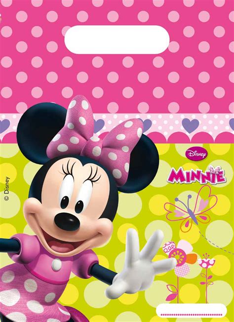 Τσάντες δώρου MINNIE BOW-TIQUE 6τεμ. - Craftbox.gr