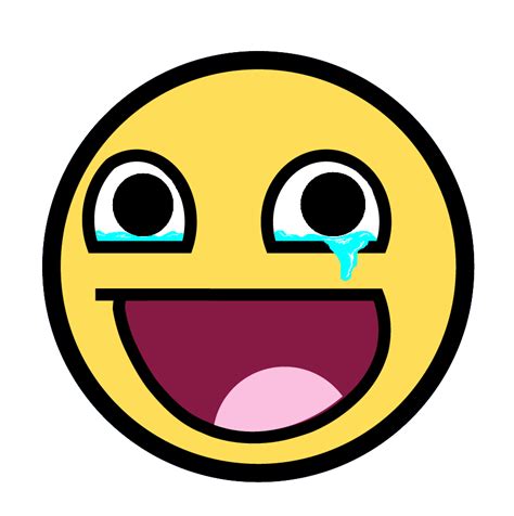 Funny Excited Face Cartoon