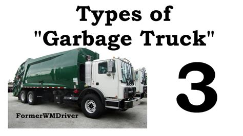 Types of "Garbage Truck" 3 - YouTube