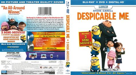 Despicable Me (2014) R1 Blu-Ray Cover - DVDcover.Com