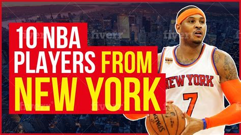 10 Best NBA Players from State of New York - YouTube