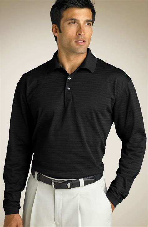 Tiger Woods Golf Apparel Dri-FIT Long Sleeve Polo | Nordstrom